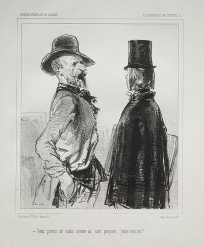 Baliverneries Parisiennes von Paul Gavarni