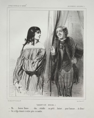 Baliverneries Parisiennes von Paul Gavarni