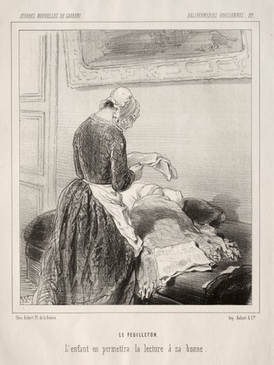 Baliverneries Parisiennes von Paul Gavarni