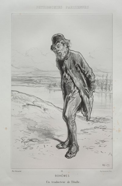 Bohèmiens von Paul Gavarni