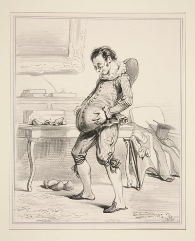 Bosse de la Gaite von Paul Gavarni