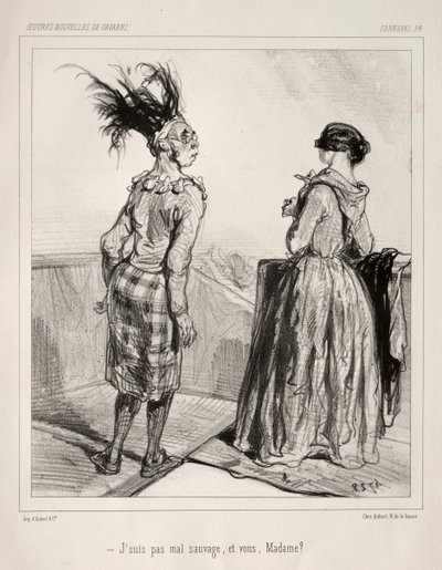 Karneval von Paul Gavarni