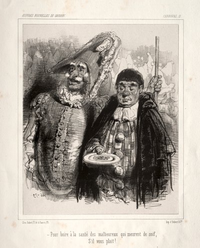 Karneval von Paul Gavarni