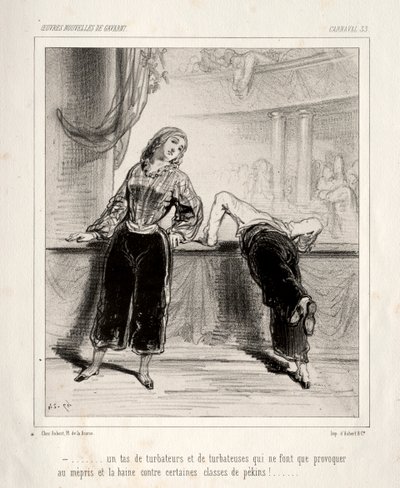 Karneval von Paul Gavarni