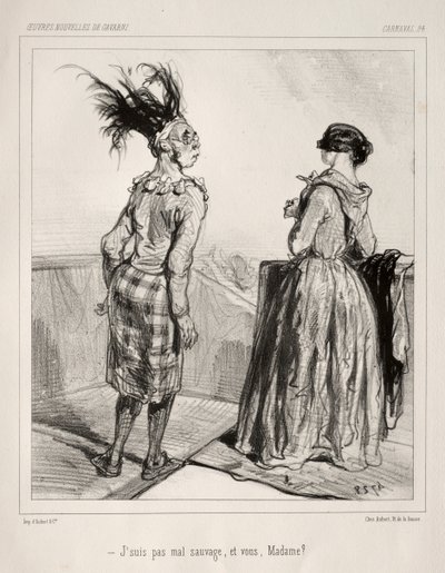 Karneval von Paul Gavarni