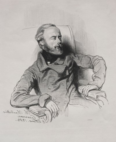 Ch. Chandellier, 1842 von Paul Gavarni