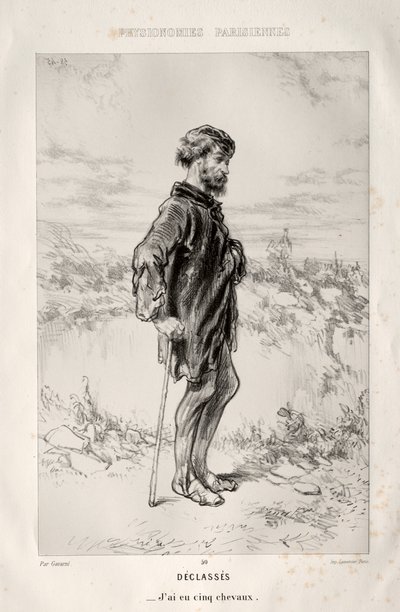 Deklassierte von Paul Gavarni