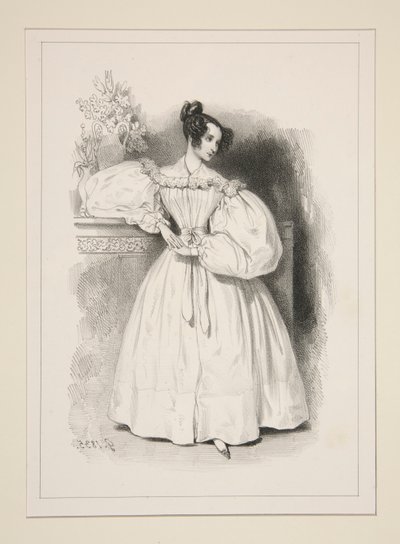 Eugenie Sauvage von Paul Gavarni