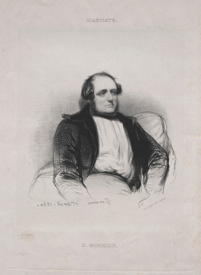 Henri (Bonaventure) Monnier von Paul Gavarni