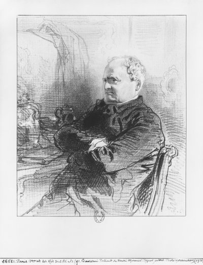 Henri Bonaventure Monnier von Paul Gavarni