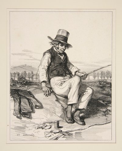 JEROME SAUVAGE, (genannt der Vater Belenfant) von Paul Gavarni