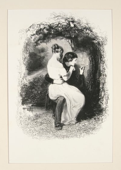 Das Blatt und der Eid von Paul Gavarni