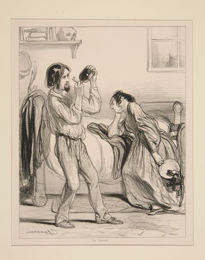 Die erste Heilung von Paul Gavarni