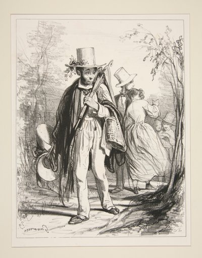 Le Charge d von Paul Gavarni