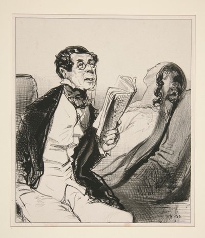 Der landwirtschaftliche Ehemann von Paul Gavarni