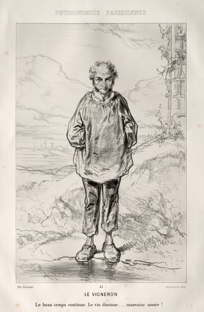 Der Winzer von Paul Gavarni