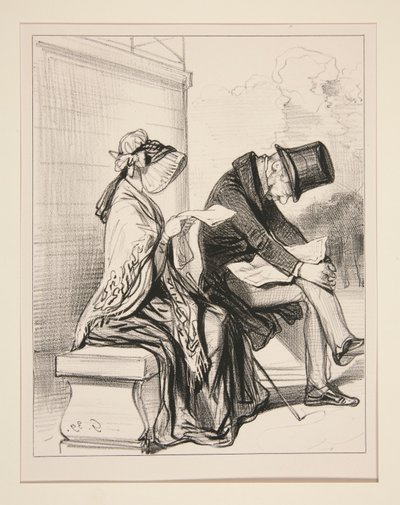 London, Dezember von Paul Gavarni