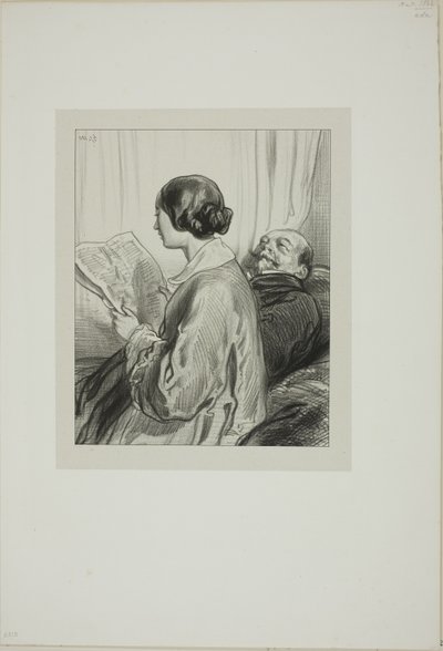 Masken und Gesichter: Wir haben nie erlaubt... von Paul Gavarni