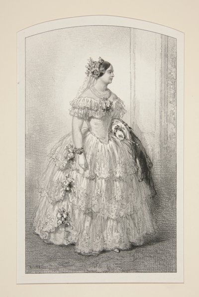 Frau Prinzessin Mathilde von Paul Gavarni