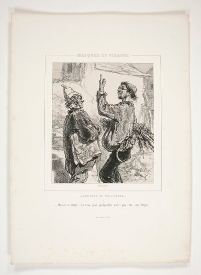 Mosieu le Maire von Paul Gavarni