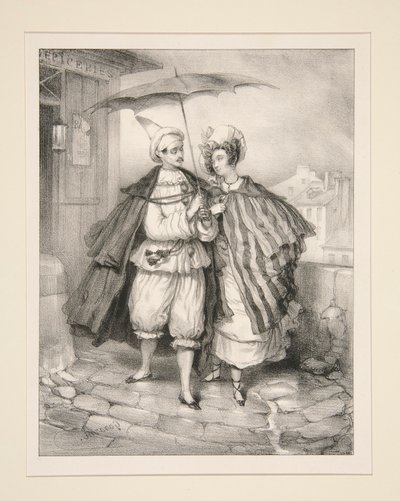 Paul und Virginie von Paul Gavarni