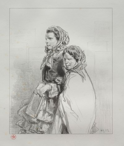 Par-ci, par-là: Meine Tochter hat gesungen, 1854-1856 von Paul Gavarni
