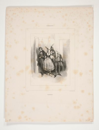 Partie von Paul Gavarni
