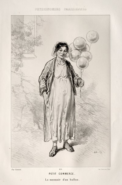 Kleiner Handel von Paul Gavarni