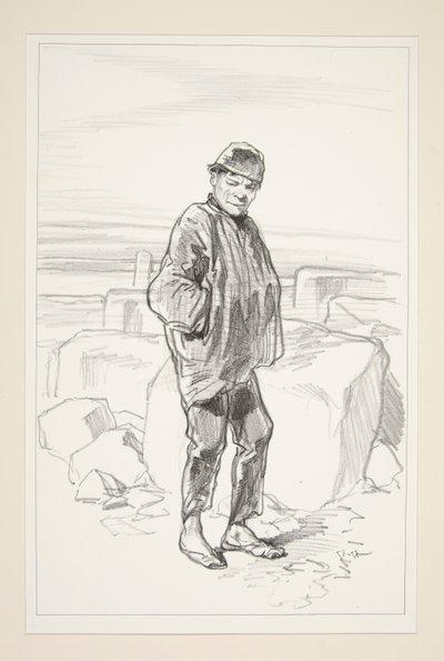 RODEURS. Er hat etwas genommen. von Paul Gavarni