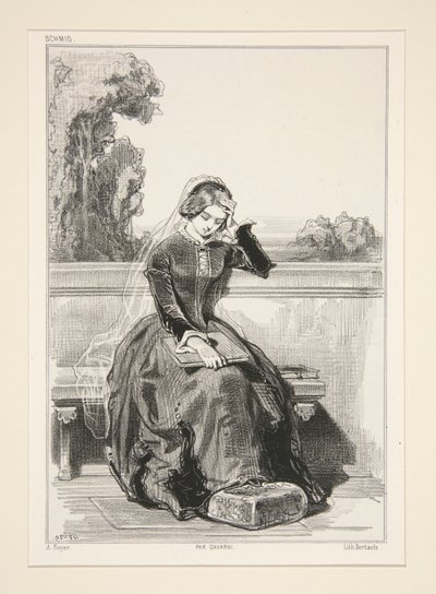 Rose De Tannebourg von Paul Gavarni