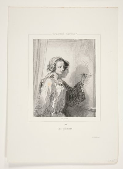 Eine Verleumdung von Paul Gavarni