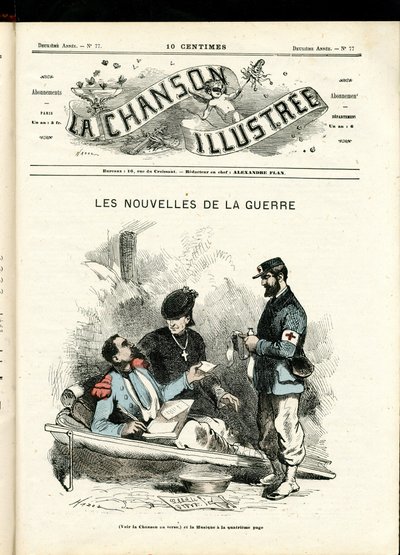 La Chanson illustrée (Zeitschrift), Nummer 77 von Paul Hadol