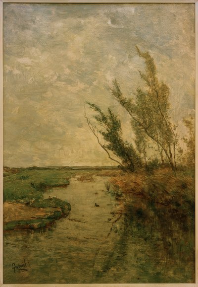 Polderlandschaft von Paul Joseph Constantin Gabriel