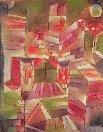 Architektur am Fenster von Paul Klee