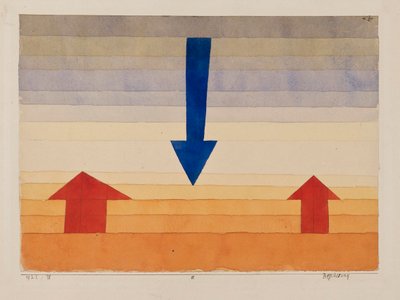Begrüßung, 1922 von Paul Klee