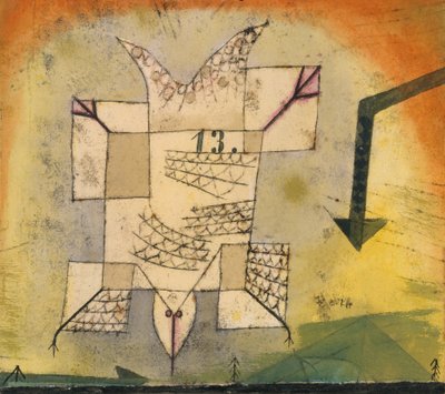 Vogelabsturz von Paul Klee