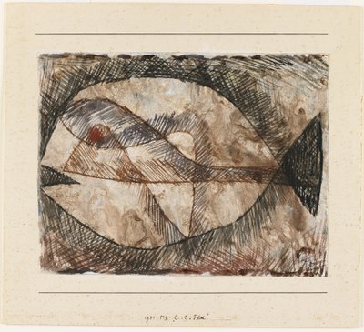 C. - C. = Fisch von Paul Klee
