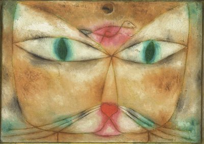 Katze und Vogel von Paul Klee