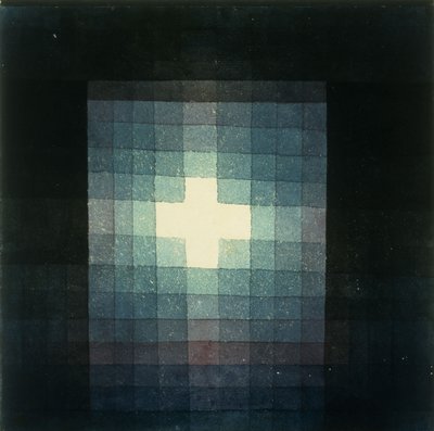 Christliches Grabmahl-Kreuzbild von Paul Klee