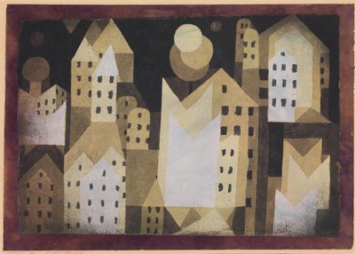 Kalte Stadt von Paul Klee