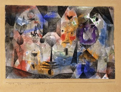 Konzentrierter Roman von Paul Klee