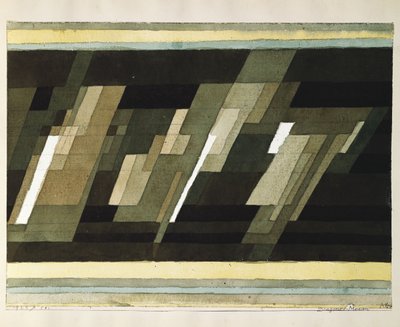 Diagonal-Medien von Paul Klee