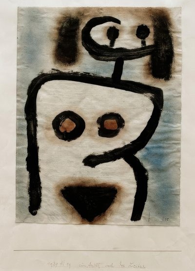 Ein Antlitz auch des Leibes von Paul Klee