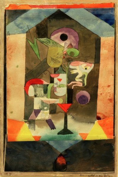 Erinnerungsbild an eine Empfängnis von Paul Klee