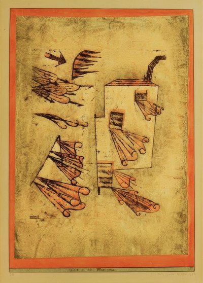Feuerwind von Paul Klee