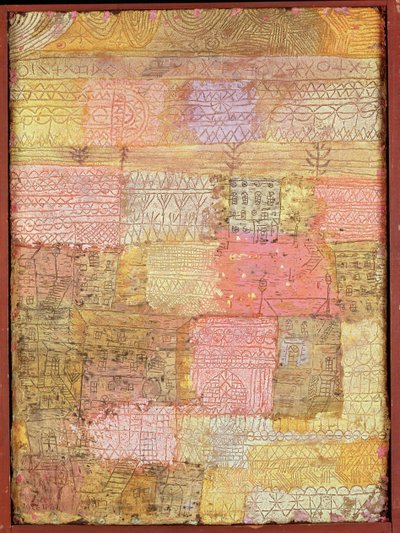 Florentinisches Wohnviertel von Paul Klee