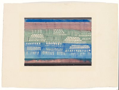 Grundmauern von K von Paul Klee