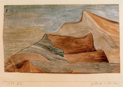 Gelände im Süden von Paul Klee
