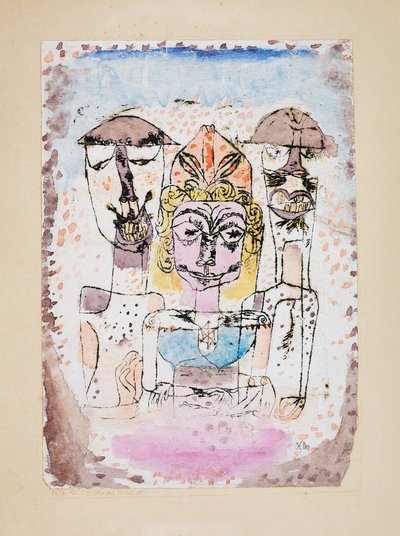 Griechen und Barbaren von Paul Klee