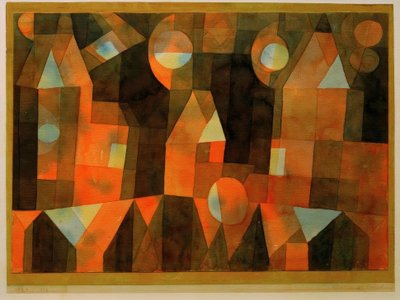 Häuser an der Brücke von Paul Klee